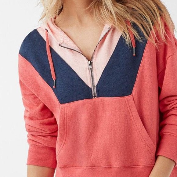 NEW Splendid Ryder Active Colorblock Hoodie S $128 - Picture 9 of 9